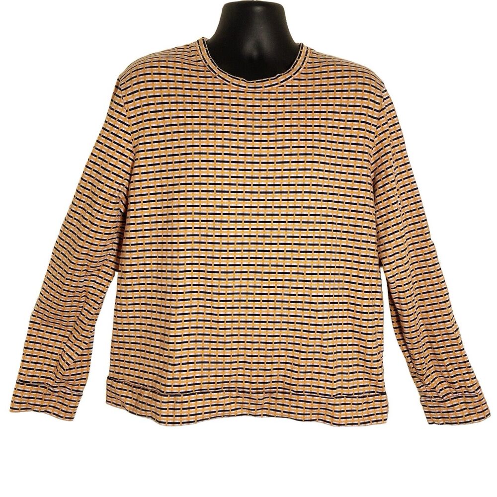 COS Sweatshirt Size XL Mens Long Sleeve French Terry 100% Cotton Boxy Fit